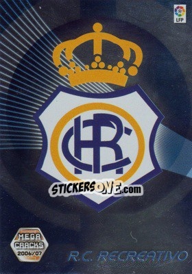 Figurina Emblema - Liga 2006-2007. Megacracks - Panini