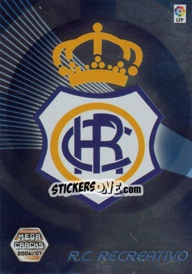 Sticker Emblema - Liga 2006-2007. Megacracks - Panini