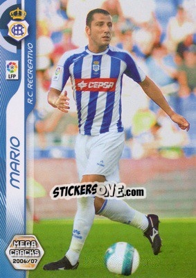 Cromo Mario - Liga 2006-2007. Megacracks - Panini