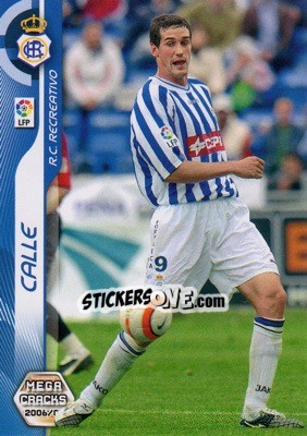 Sticker Calle - Liga 2006-2007. Megacracks - Panini