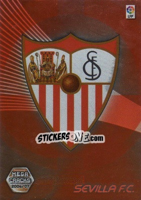 Figurina Emblema - Liga 2006-2007. Megacracks - Panini