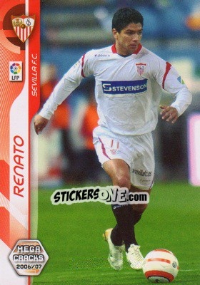 Sticker Renato - Liga 2006-2007. Megacracks - Panini