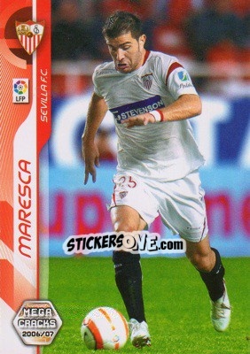 Sticker Maresca - Liga 2006-2007. Megacracks n. 281 - Panini