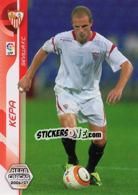 Cromo Kepa - Liga 2006-2007. Megacracks - Panini