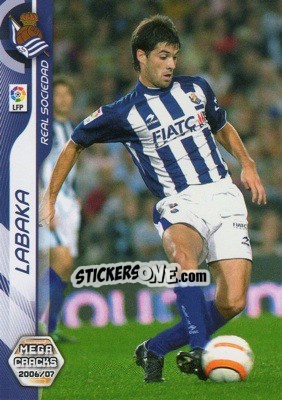 Sticker Labaka - Liga 2006-2007. Megacracks - Panini