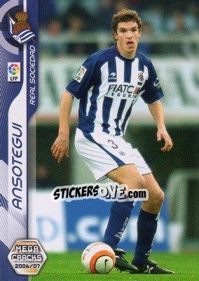 Sticker Ansotegui - Liga 2006-2007. Megacracks - Panini