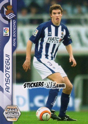 Sticker Ansotegui - Liga 2006-2007. Megacracks n. 293 - Panini
