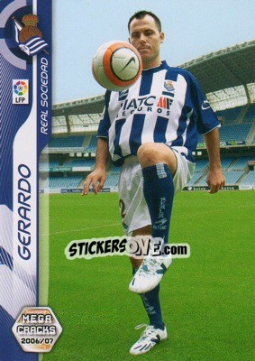 Sticker Gerardo - Liga 2006-2007. Megacracks n. 296 - Panini