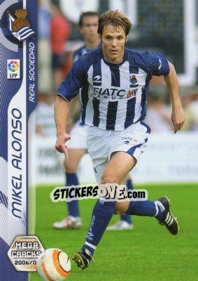 Sticker Mikel Alonso - Liga 2006-2007. Megacracks n. 298 - Panini