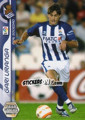 Cromo Gari Uranga - Liga 2006-2007. Megacracks - Panini