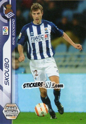 Cromo Skoubo - Liga 2006-2007. Megacracks n. 305 - Panini