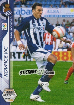 Sticker Kovacevic - Liga 2006-2007. Megacracks - Panini