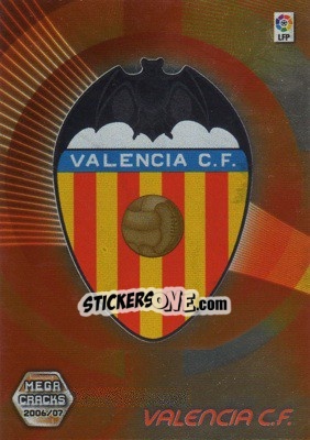 Sticker Emblema - Liga 2006-2007. Megacracks - Panini