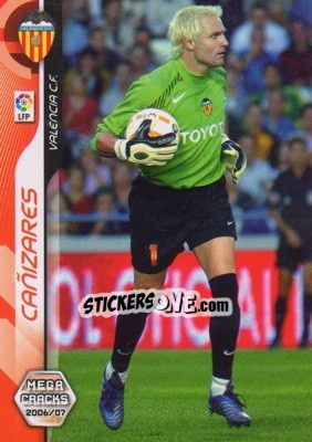 Sticker Canizares - Liga 2006-2007. Megacracks - Panini