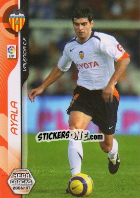 Cromo Ayala - Liga 2006-2007. Megacracks - Panini