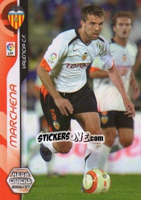 Sticker Marchena - Liga 2006-2007. Megacracks - Panini