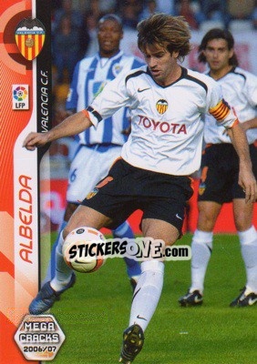Figurina Albelda - Liga 2006-2007. Megacracks - Panini
