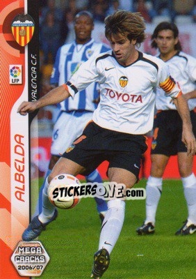 Sticker Albelda - Liga 2006-2007. Megacracks - Panini