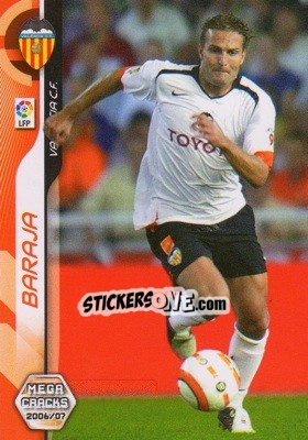 Sticker Baraja - Liga 2006-2007. Megacracks - Panini