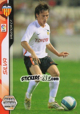Sticker David Silva - Liga 2006-2007. Megacracks n. 318 - Panini