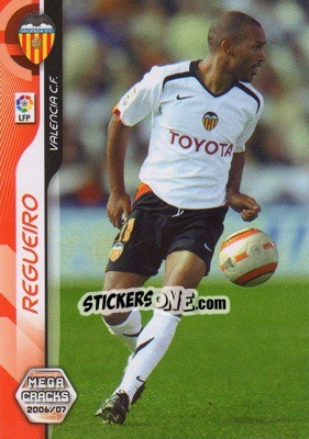 Sticker Regueiro - Liga 2006-2007. Megacracks - Panini