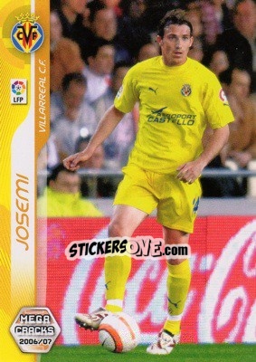 Sticker Josemi - Liga 2006-2007. Megacracks - Panini
