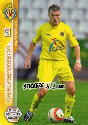 Sticker Arruabarrena - Liga 2006-2007. Megacracks - Panini