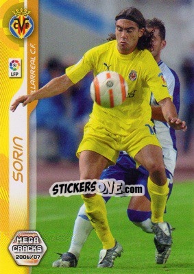 Sticker Sorin - Liga 2006-2007. Megacracks n. 337 - Panini