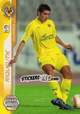 Figurina Riquelme - Liga 2006-2007. Megacracks - Panini