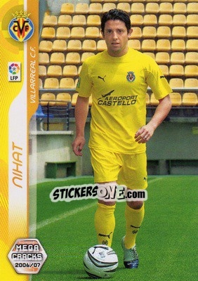 Sticker Nihat - Liga 2006-2007. Megacracks - Panini
