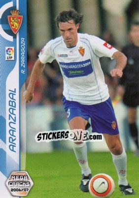 Sticker Aranzabal - Liga 2006-2007. Megacracks - Panini
