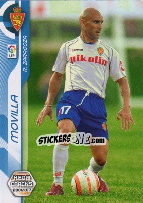 Cromo Movilla - Liga 2006-2007. Megacracks n. 352 - Panini