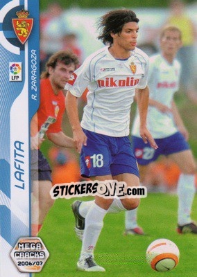 Sticker Lafita - Liga 2006-2007. Megacracks - Panini