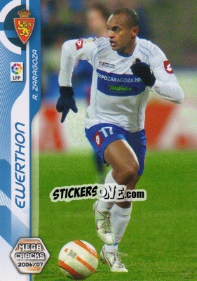 Sticker Ewerton - Liga 2006-2007. Megacracks n. 358 - Panini