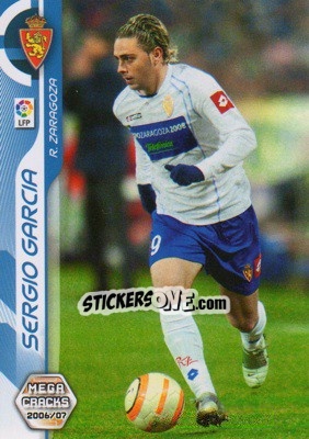 Sticker Sergio Garcia - Liga 2006-2007. Megacracks - Panini