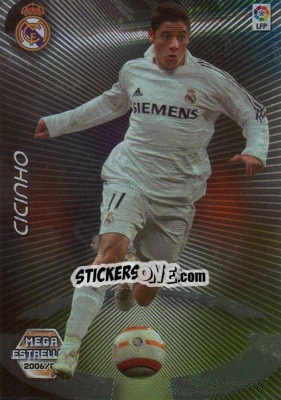 Sticker Cicinho - Liga 2006-2007. Megacracks - Panini