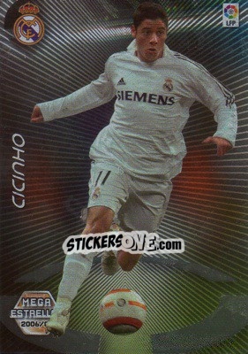 Figurina Cicinho - Liga 2006-2007. Megacracks n. 363 - Panini