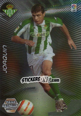 Sticker Joaquin - Liga 2006-2007. Megacracks - Panini