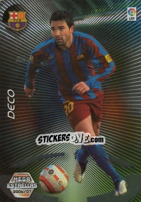 Sticker Deco - Liga 2006-2007. Megacracks - Panini