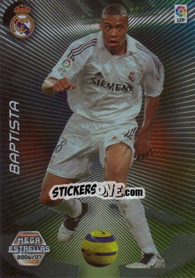 Sticker Baptista - Liga 2006-2007. Megacracks n. 376 - Panini