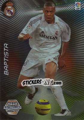 Figurina Baptista - Liga 2006-2007. Megacracks - Panini