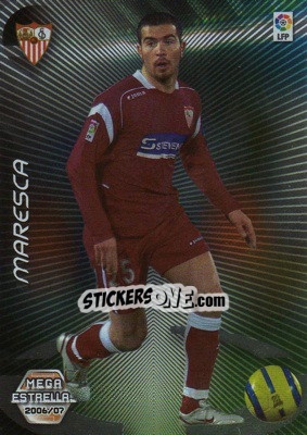Sticker Maresca - Liga 2006-2007. Megacracks - Panini