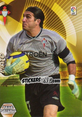 Sticker Pinto - Liga 2006-2007. Megacracks n. 394 - Panini