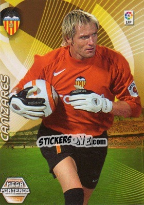Sticker Canizares - Liga 2006-2007. Megacracks n. 395 - Panini