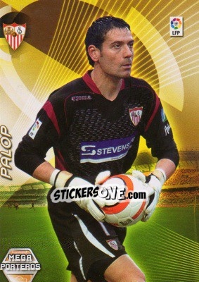 Figurina Palop - Liga 2006-2007. Megacracks - Panini