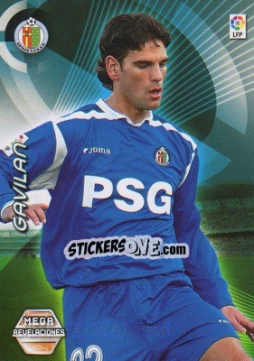 Sticker Gavilan - Liga 2006-2007. Megacracks - Panini