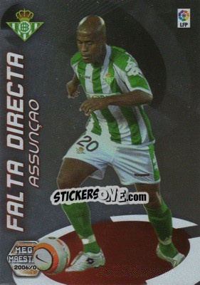 Figurina Assuncao - Liga 2006-2007. Megacracks - Panini