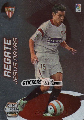 Sticker Jesus Navas - Liga 2006-2007. Megacracks n. 414 - Panini