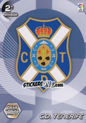 Cromo C.D. Tenerife (Emblema) - Liga 2006-2007. Megacracks - Panini