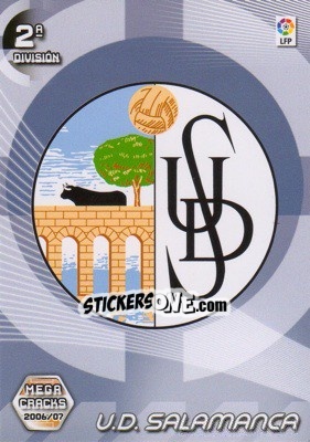 Sticker U.D. Salamanca (Emblema) - Liga 2006-2007. Megacracks n. 433 - Panini